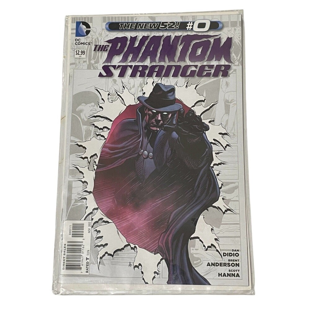 The Phantom Stranger #0 (2012) Dan Didio Brent Anderson Scott Hanna DC Comics